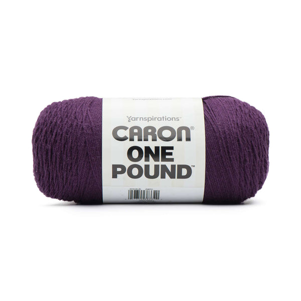 caron one pound succulent Caron One Pound Yarn, Deep Violet