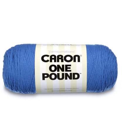 Caron One Pound Yarn - Discontinued Shades Pale Royal Blue