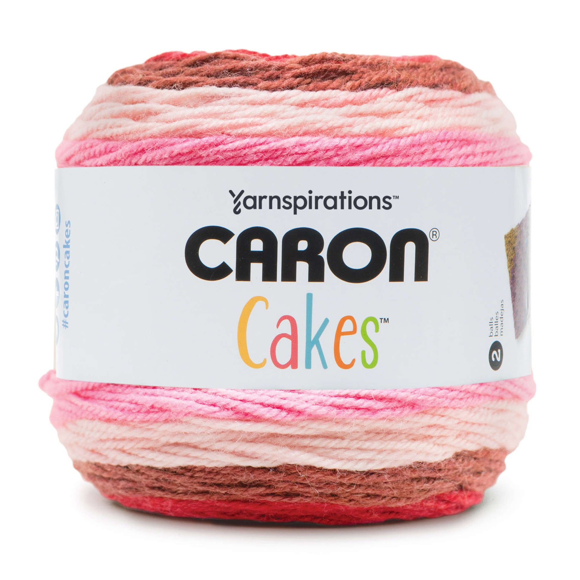 Cinnamon Swirl Caron Cake Yarn, 1 Skein -  UK