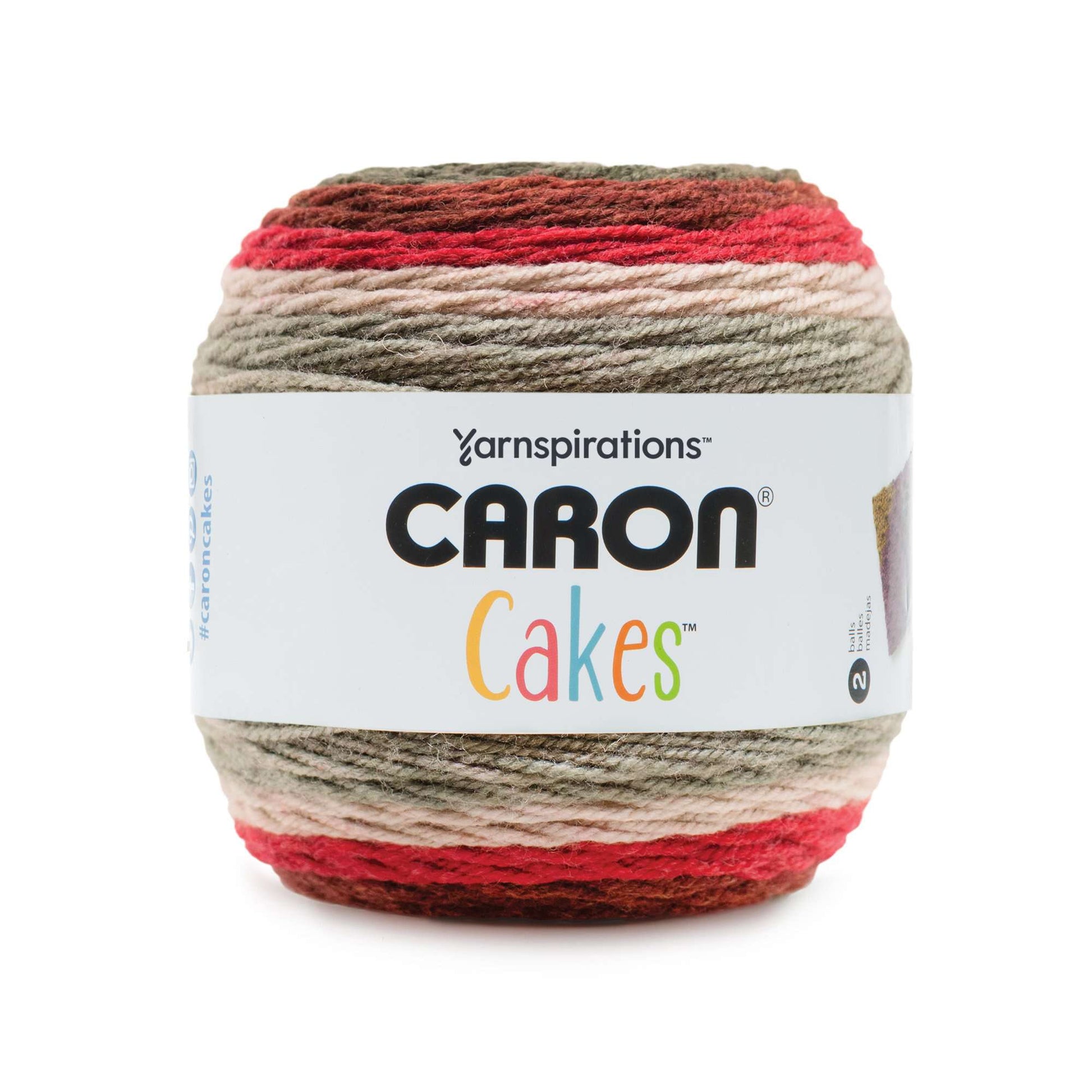 Caron Cakes Yarn Red Velvet