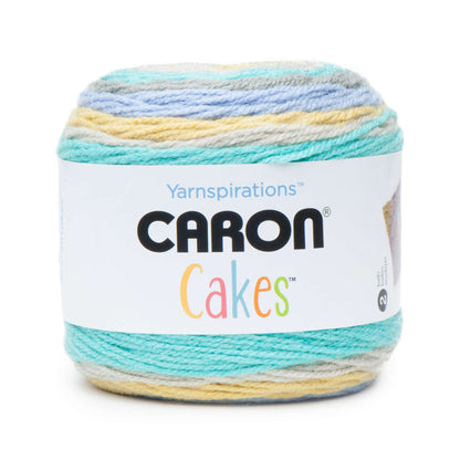 Caron Cakes Self Striping Yarn 383 yd/350 m 7.1 oz/200 g (BlackBerry Mousse)