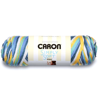 Caron Simply Soft Stripes Yarn - Discontinued Shades Madison Avenue