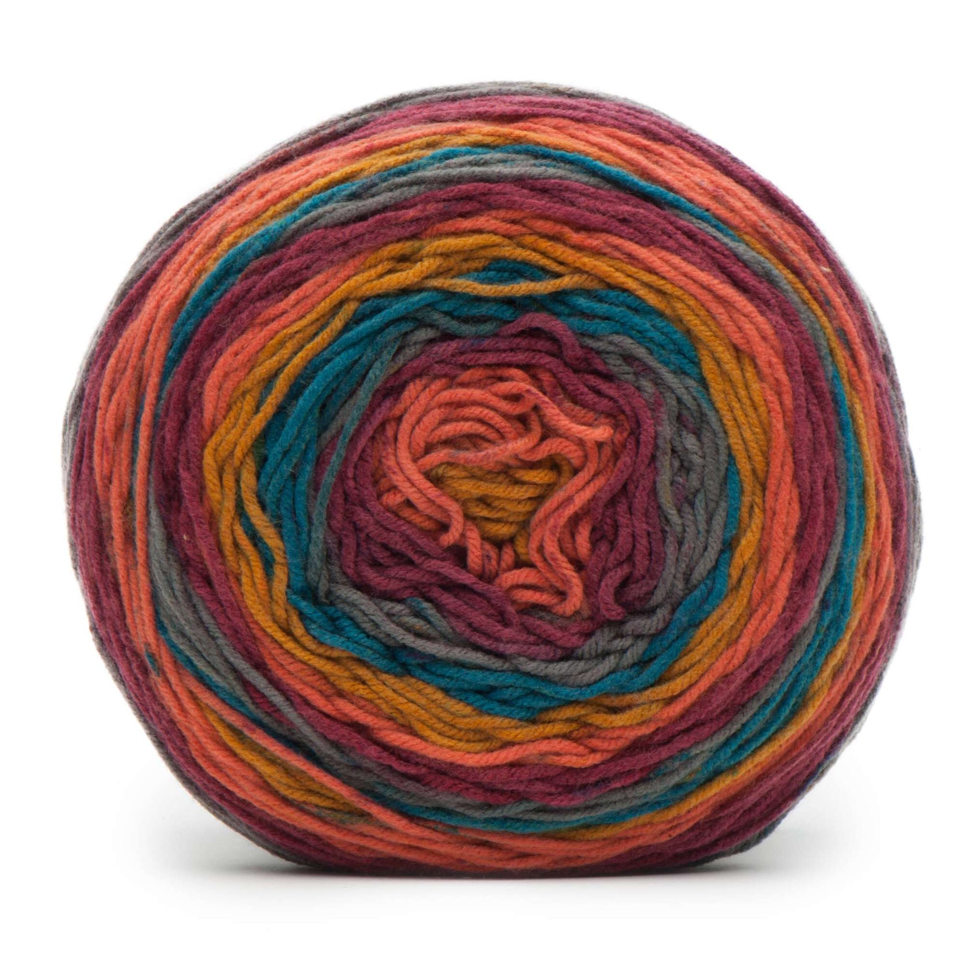 Caron Big Cakes Self Striping Yarn ~ 603 yd/551 m / 10.5oz/300 g Each  (Nightberry)