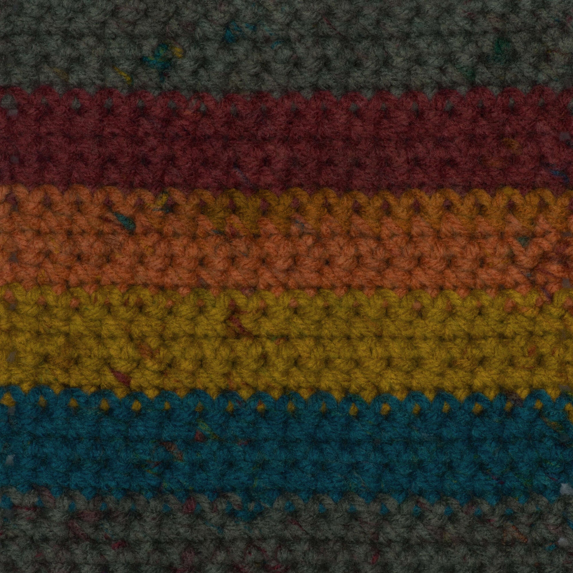 Caron Big Cakes Self Striping Yarn ~ 603 yd/551 M / 10.5oz/300 G Each (Toffee Brickle)
