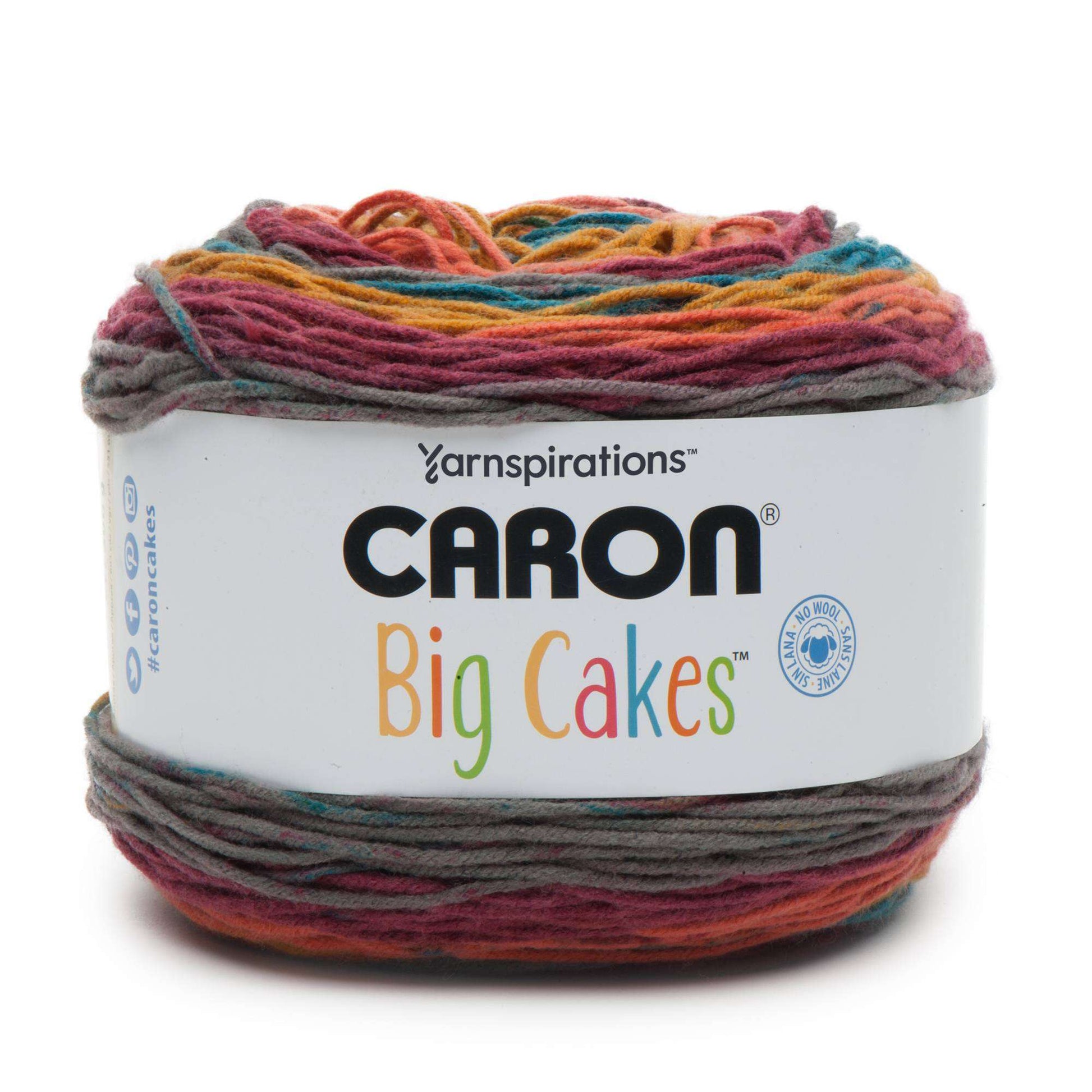 Caron Big Cakes Yarn Toffee Brickle