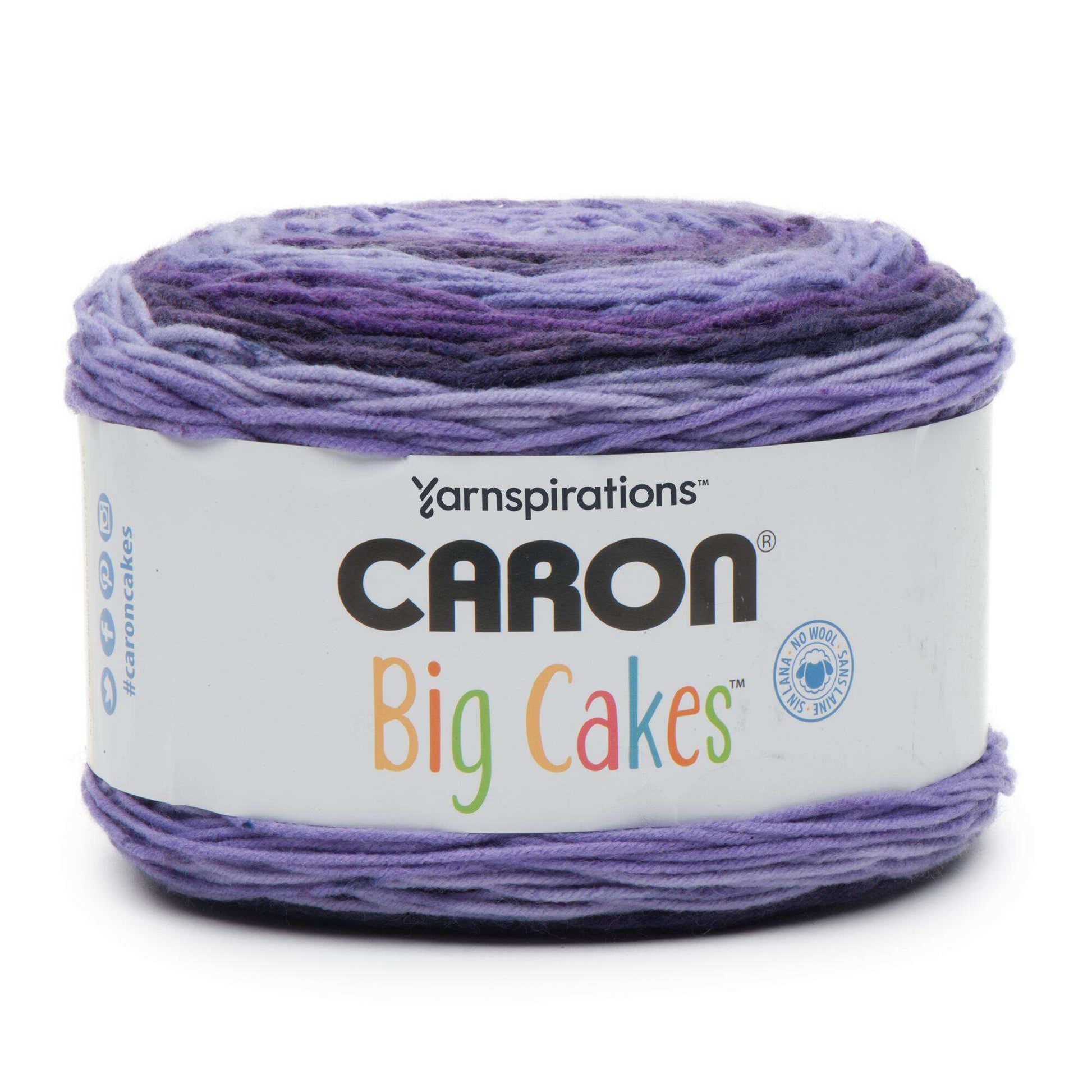Caron Big Cakes Yarn Grape Jelly