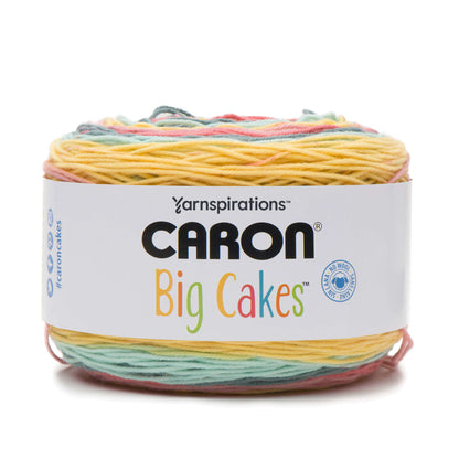 Caron Big Cakes Yarn - Discontinued Shades Summer Berry Tart