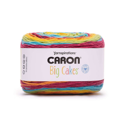 Caron Big Cakes Yarn, Retailer Exclusive Rainbow Jellys