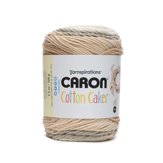 Caron Cotton Cakes Yarn (500g/17.7oz) - Clearance Shades