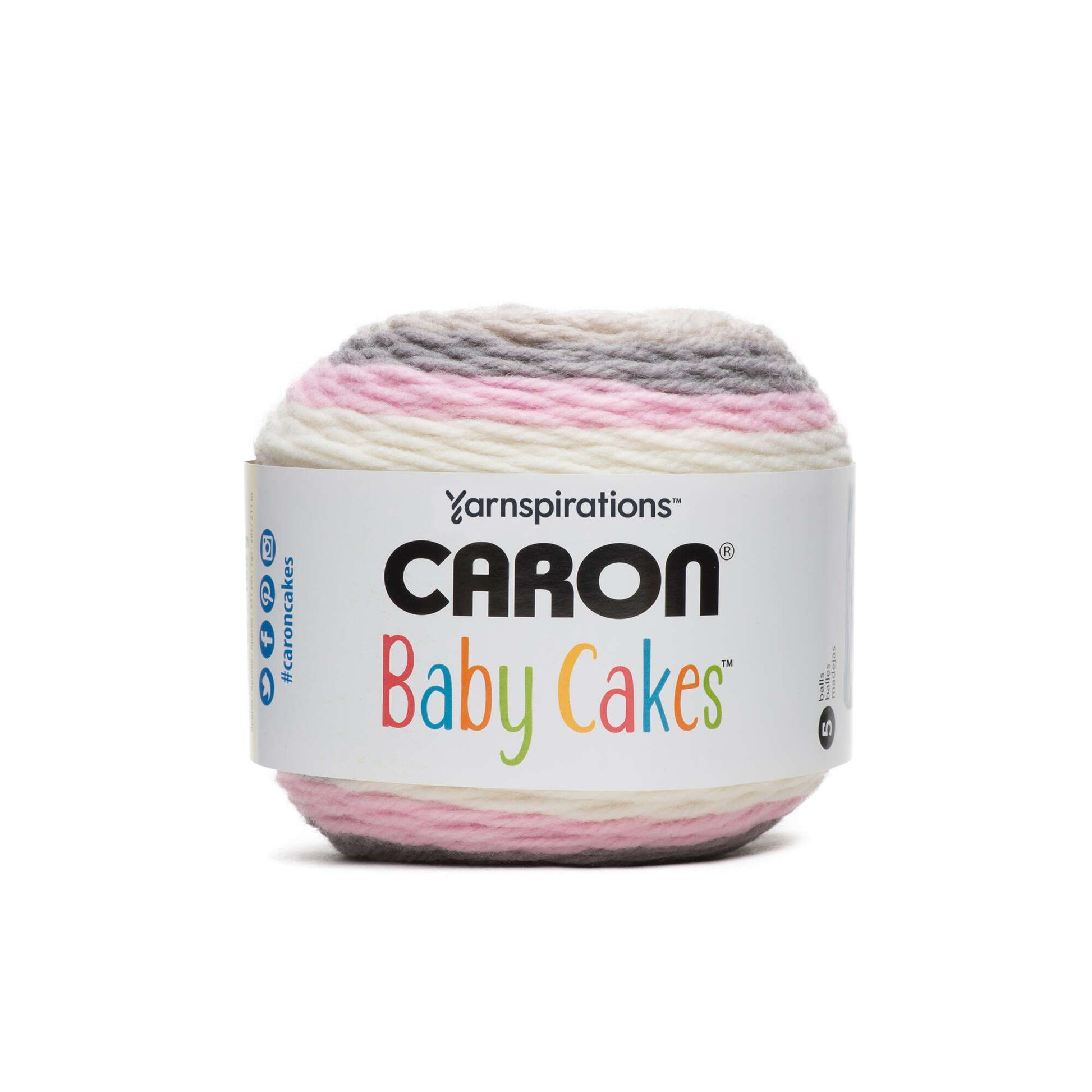 Caron® Baby Cakes™ Yarn in Petals, 8.5