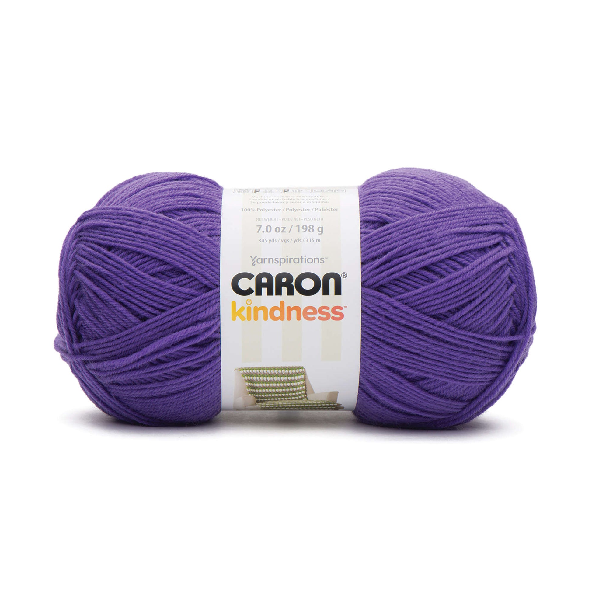 Caron Kindness Yarn - Discontinued Purple