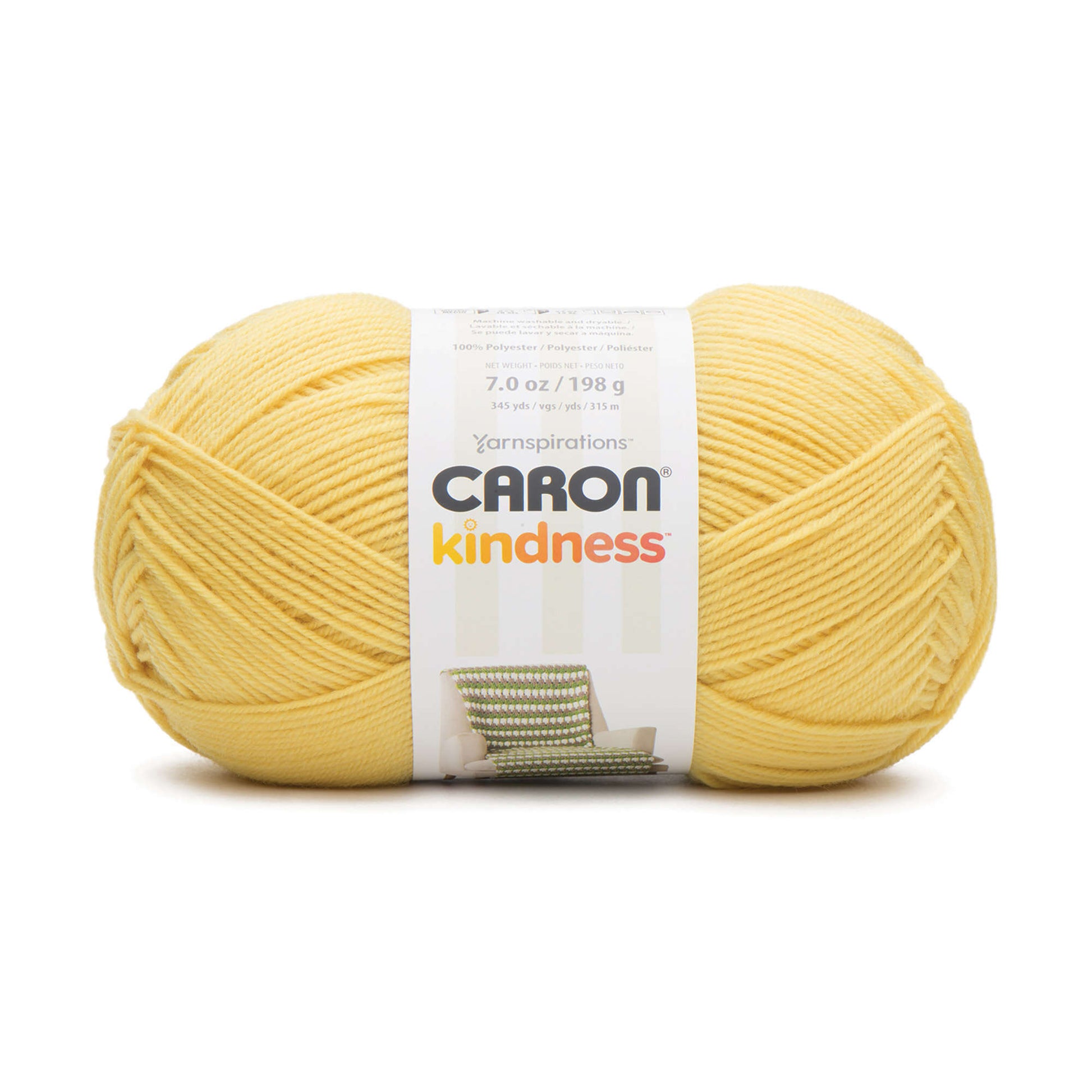 Caron Kindness Yarn - Discontinued Ray Yellow