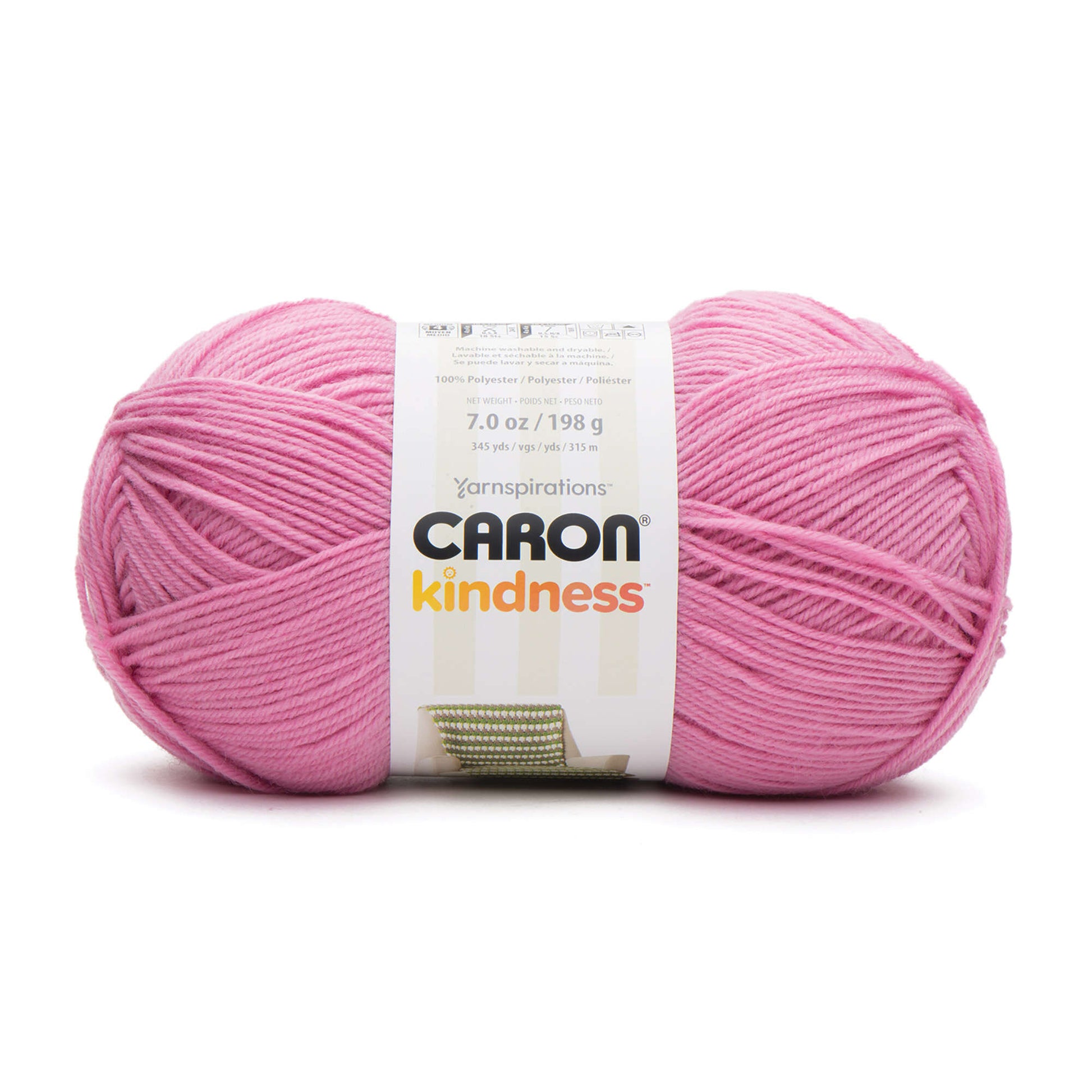 Caron Kindness Yarn - Discontinued Taffy Pink