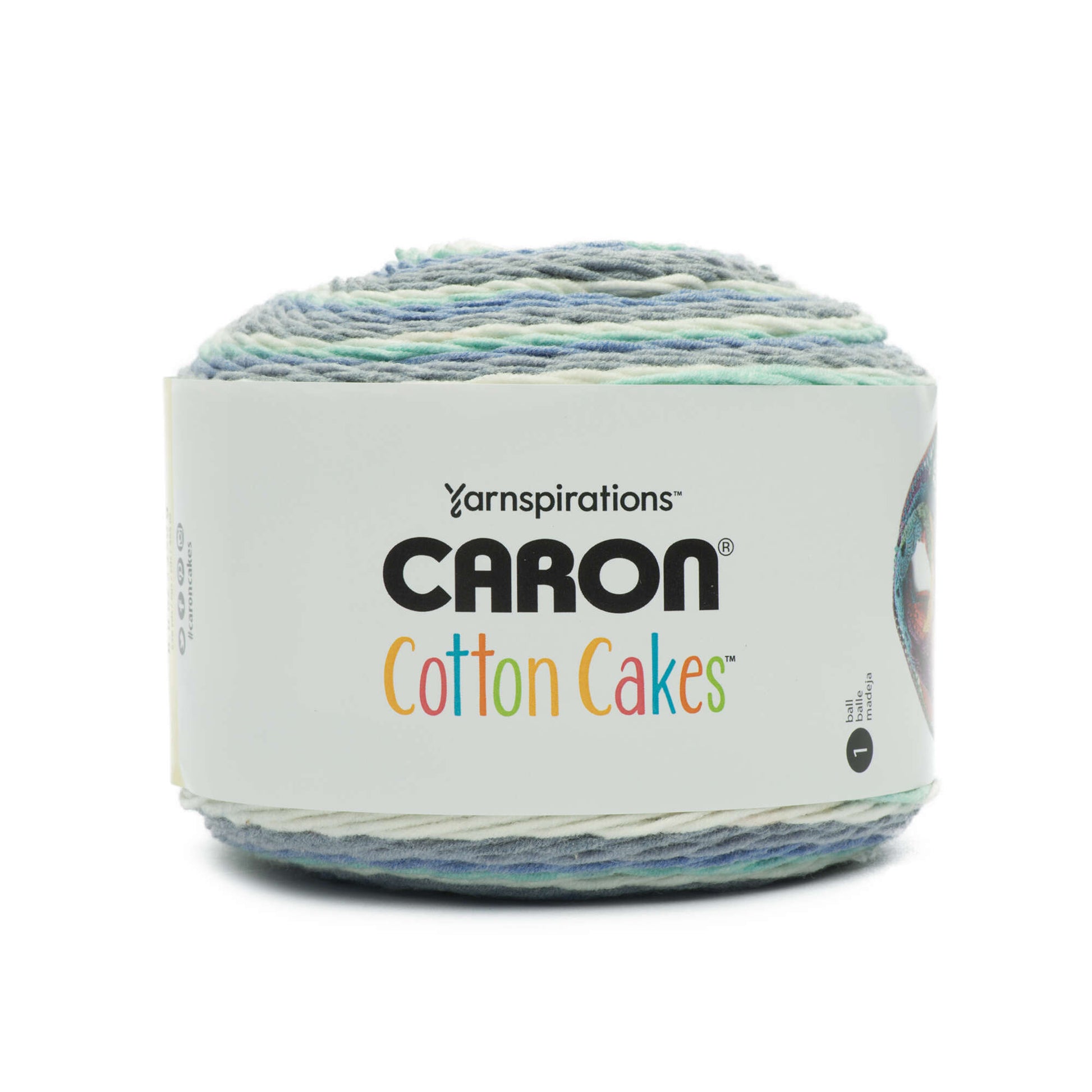 Multi Cotton Yarn Cakes in BLUE WINE, Sport DK Yarn for Crocheting or  Hand-knitting, Yarn Box. 