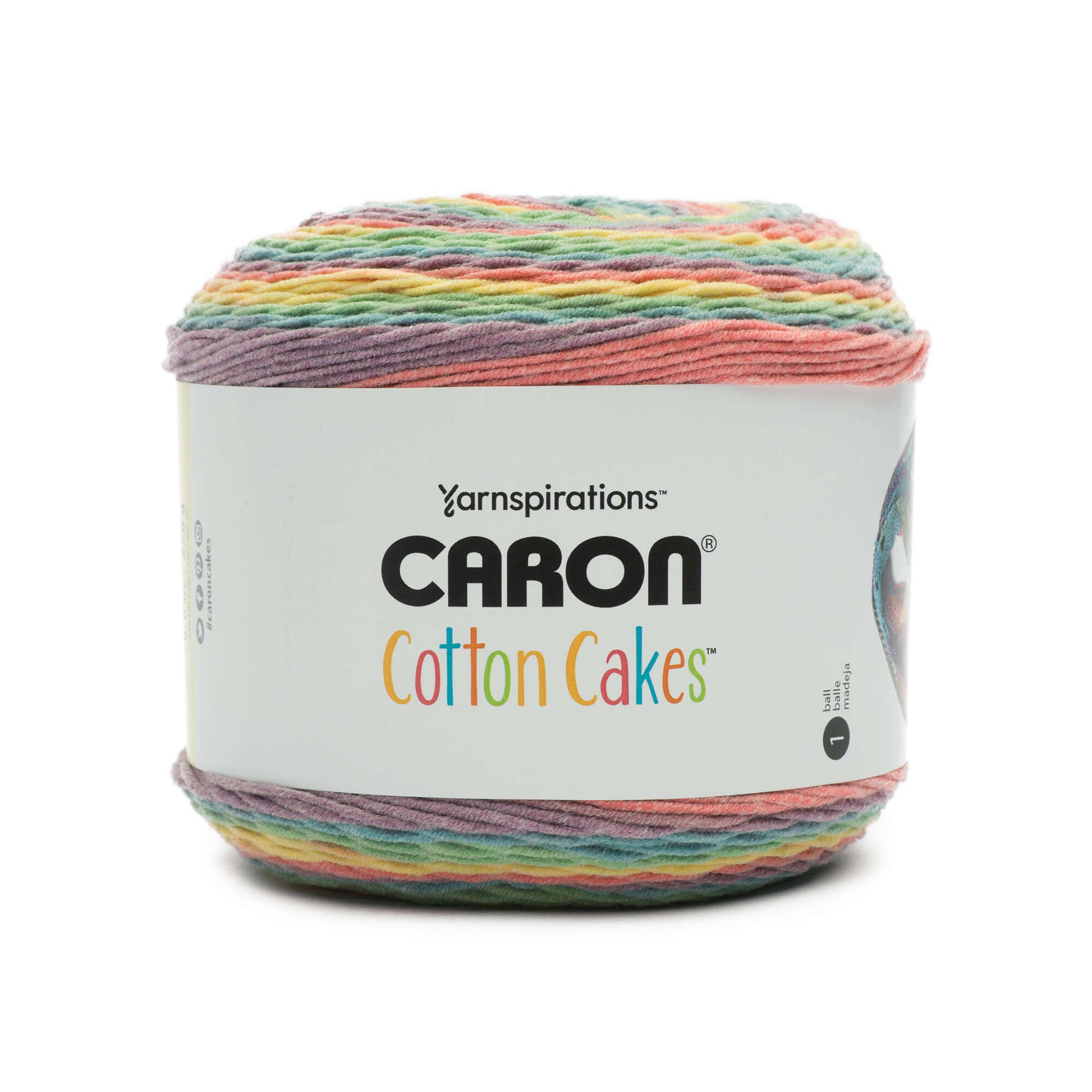 Caron Cotton Cakes Yarn (250g/8.8oz) Calico Flowers