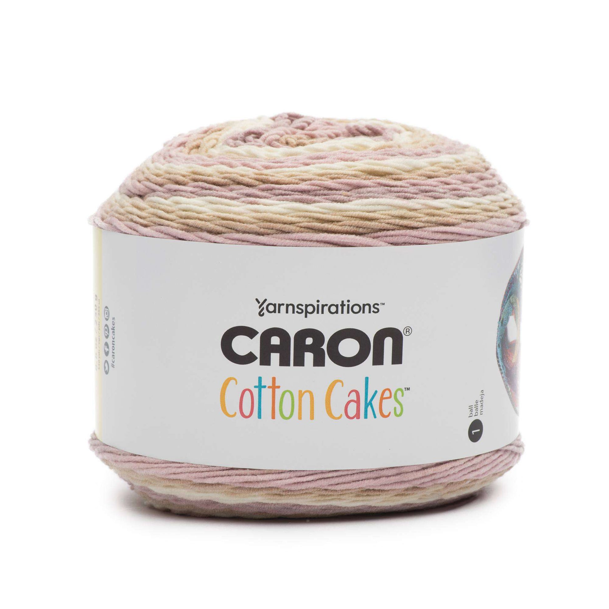 Caron Cotton Cakes Yarn (250g/8.8oz) Rose Whisper
