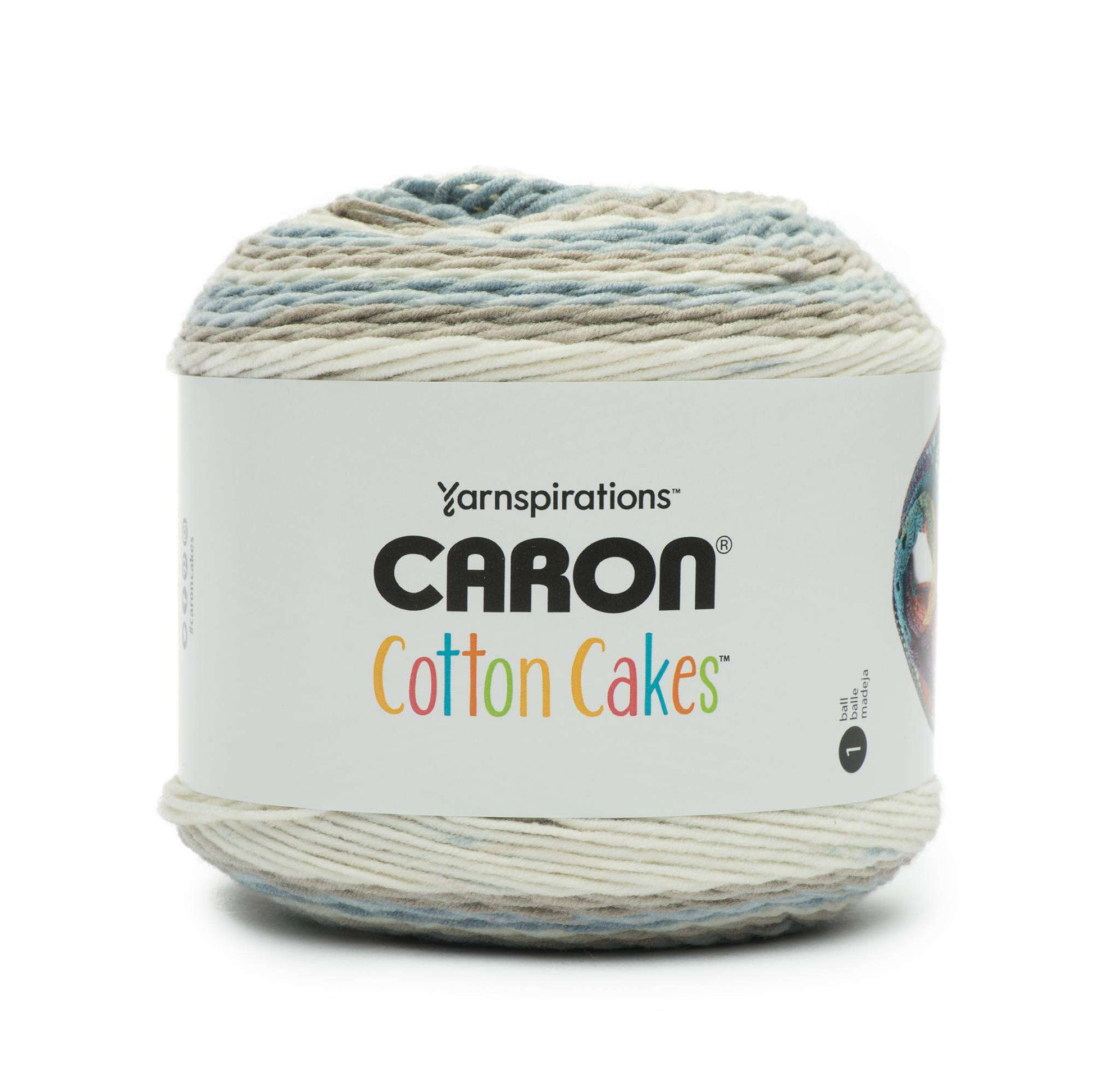 Caron Cotton Cakes Yarn (250g/8.8oz) Nested Blues