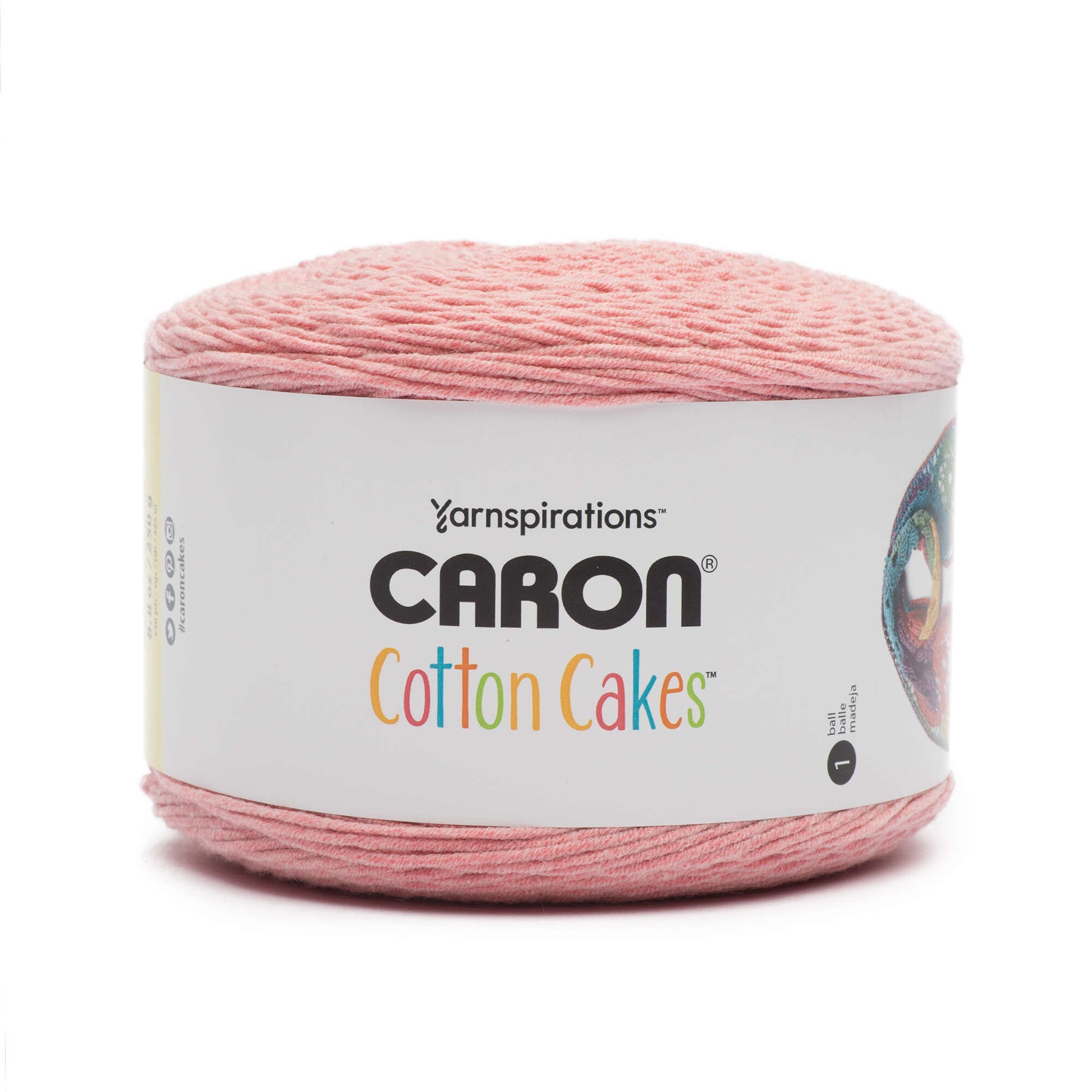 Caron Cotton Cakes Yarn, Size: 8.8