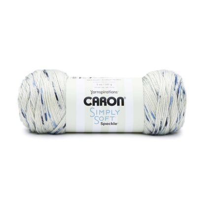 Caron Simply Soft Speckle Yarn Blue Gingham