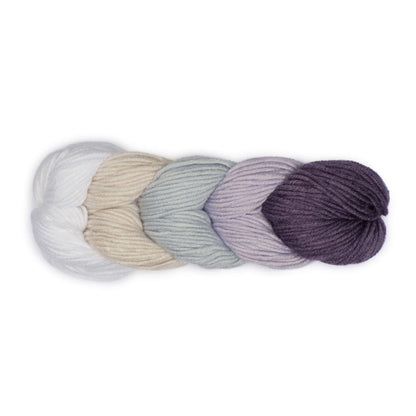 Caron x Pantone Bamboo Yarn - Discontinued Purple Scribbles