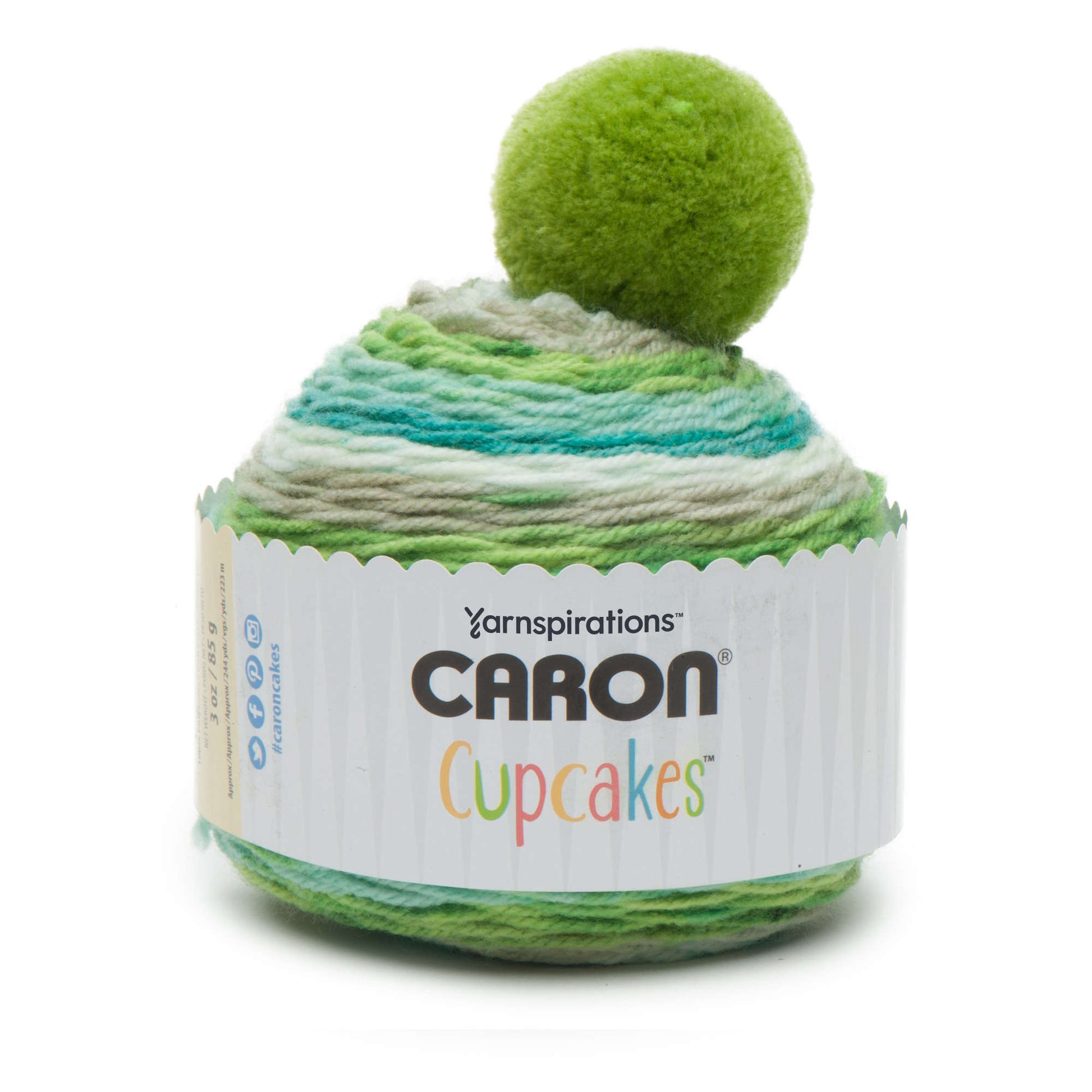 Caron Cupcakes Yarn - Discontinued Shades Mint Smoothie