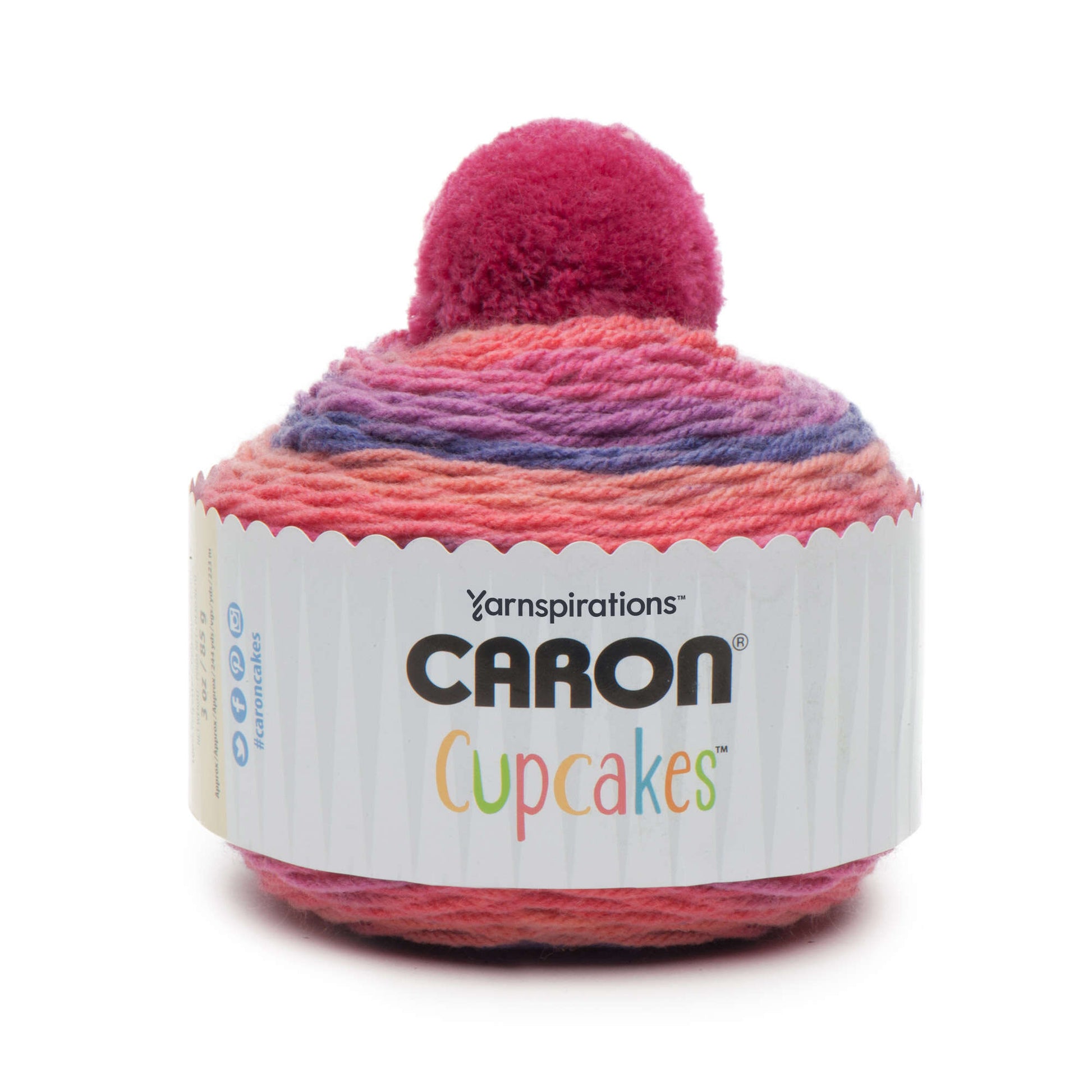 Caron Cupcakes Yarn - Discontinued Shades Sweet Berries