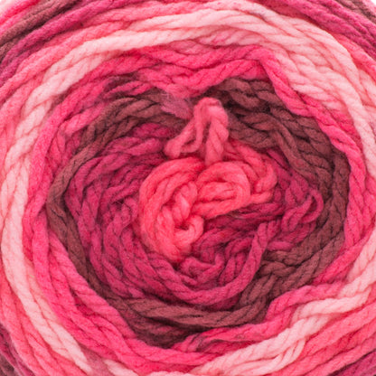 Caron Chunky Cakes Yarn - Discontinued Shades Cherries Jubilee