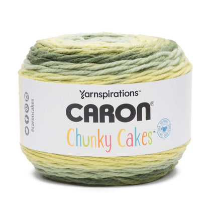 Caron Chunky Cakes Yarn - Discontinued Shades Lime Cream