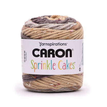 Caron Sprinkle Cakes Yarn - Discontinued Shades Pecan Sprinke