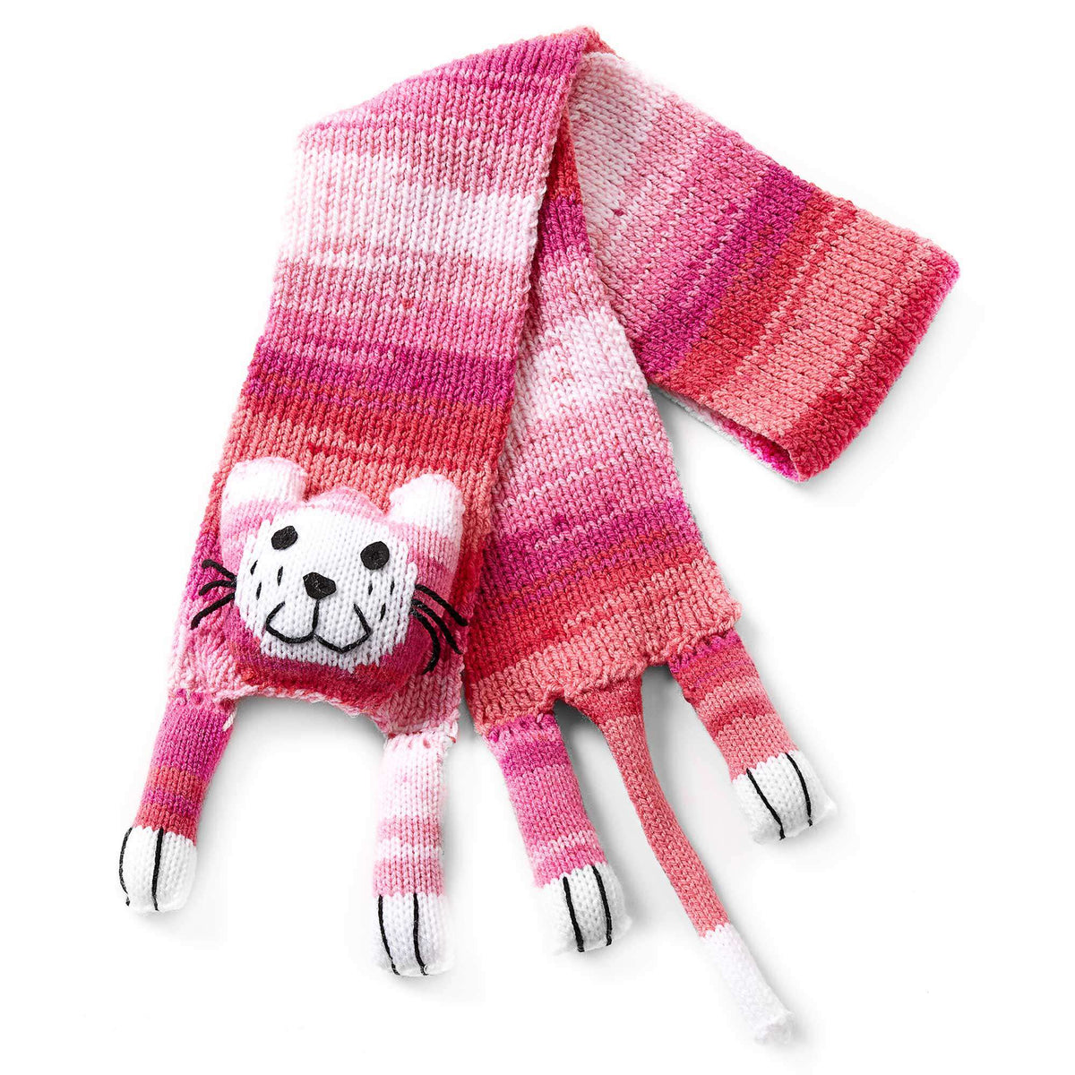 Cat Scarf - Pink