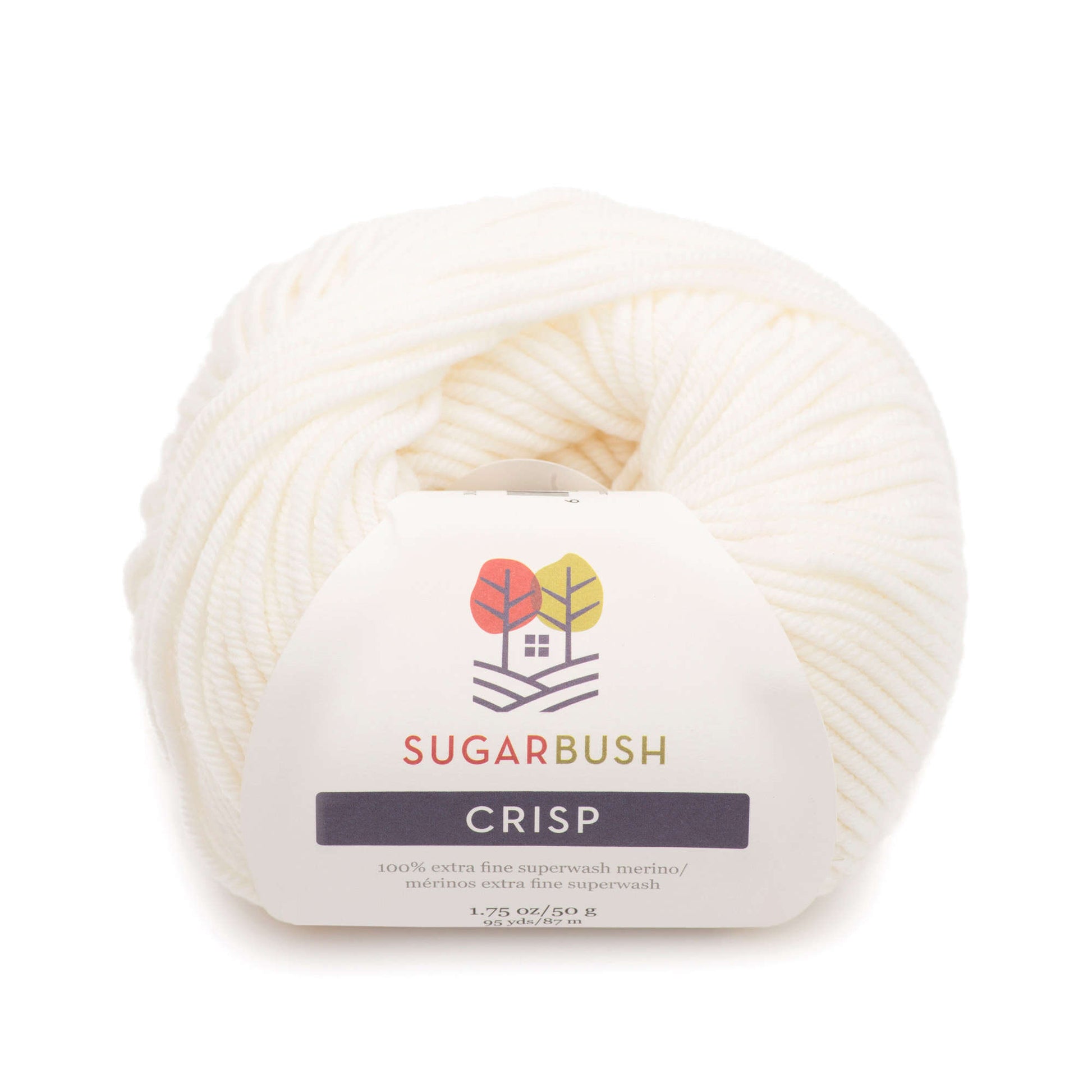 Sugar Bush Crisp Yarn - Discontinued Snowbird