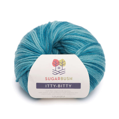 Sugar Bush Itty-Bitty Yarn - Discontinued Heavenly Teals