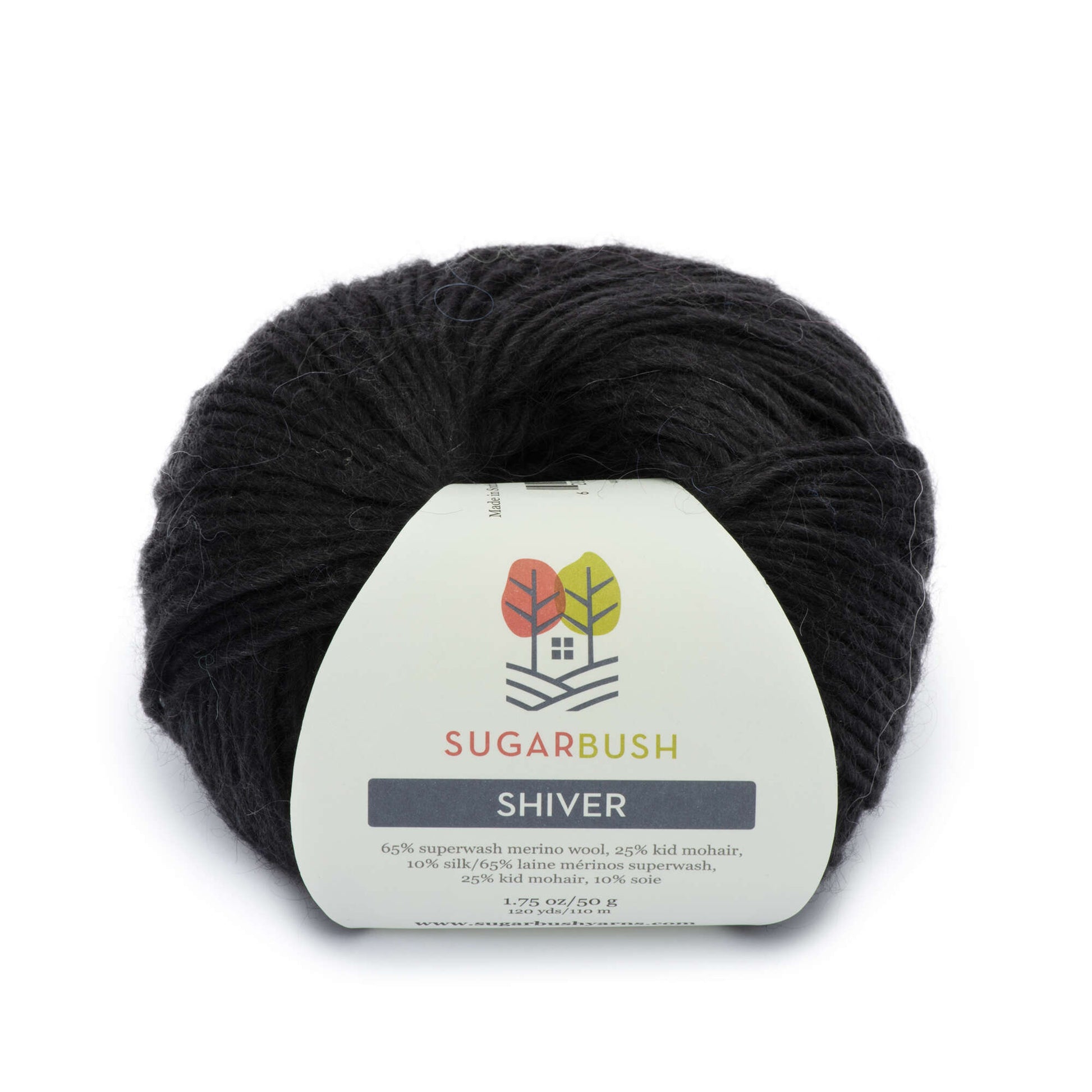 Sugar Bush Shiver Yarn - Discontinued Blackout