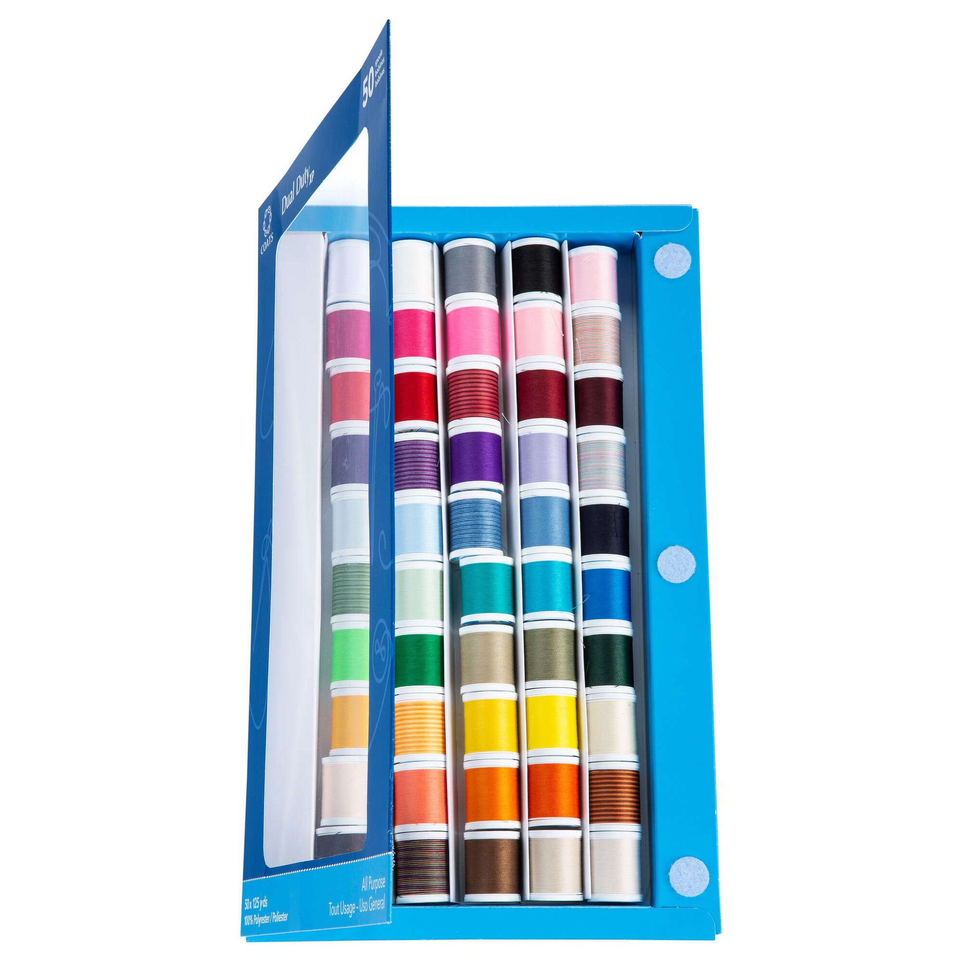 Dual Duty XP General Purpose Sewing Thread Set, 50 Spools | Yarnspirations