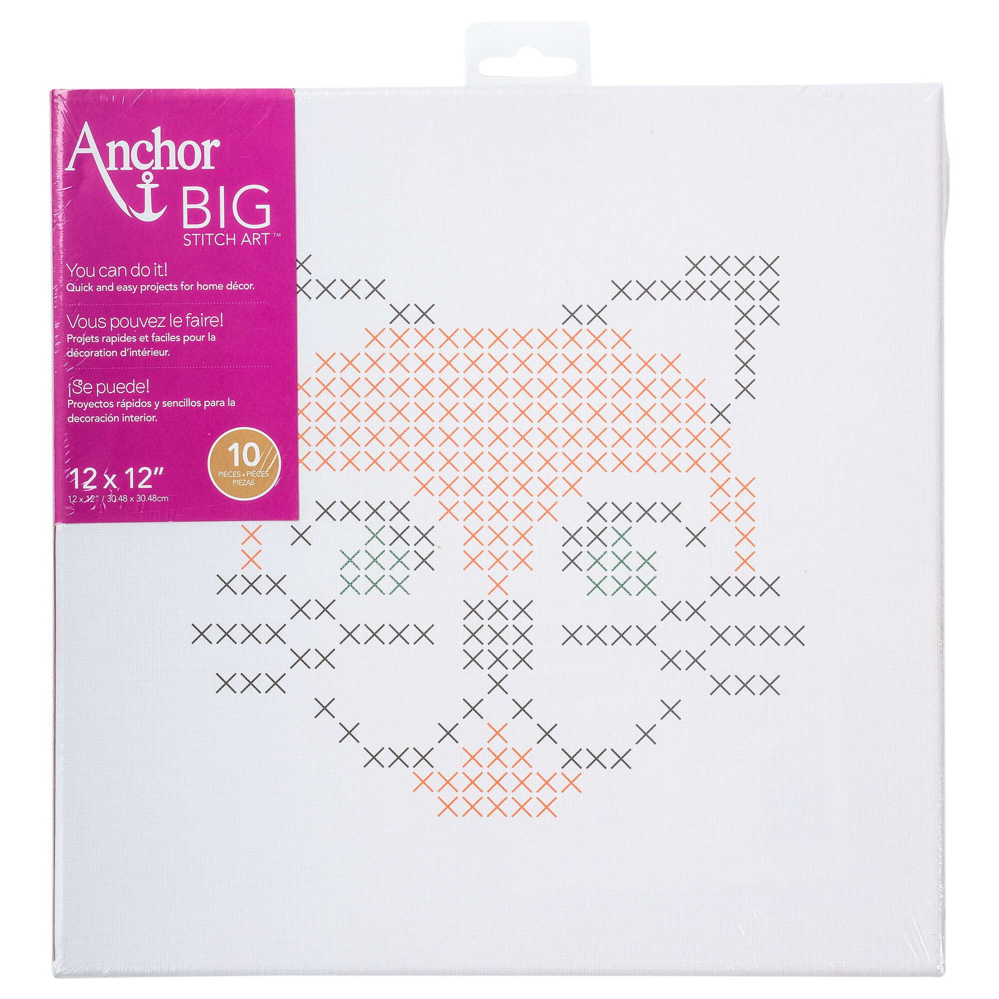 Anchor Big Stitch Art 12" x 12" - Clearance Items Cat