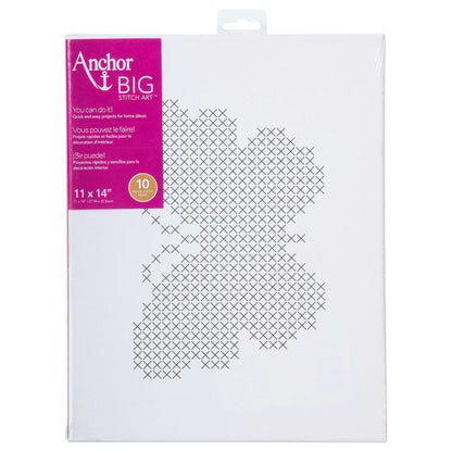 Anchor Big Stitch Art 11" x 14" - Clearance Items Butterfly