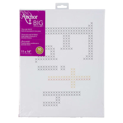 Anchor Big Stitch Art 11" x 14" - Clearance Items Faith