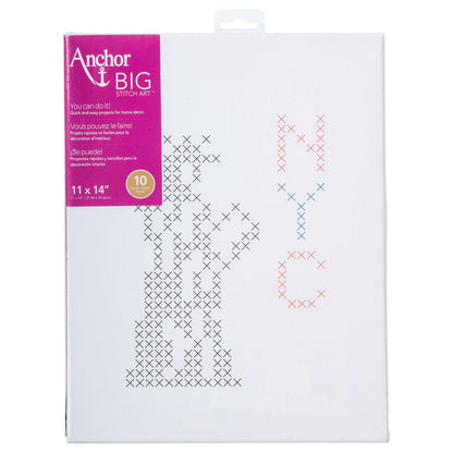 Anchor Big Stitch Art 11" x 14" - Discontinued Items NYC