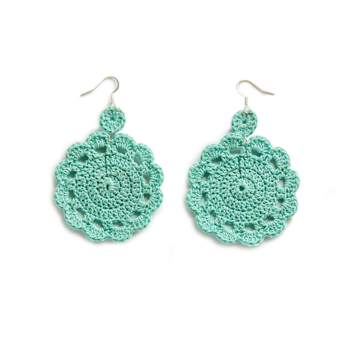 Crochet Jewelry made in Aunt Lydia's Classic Crochet Thread yarn