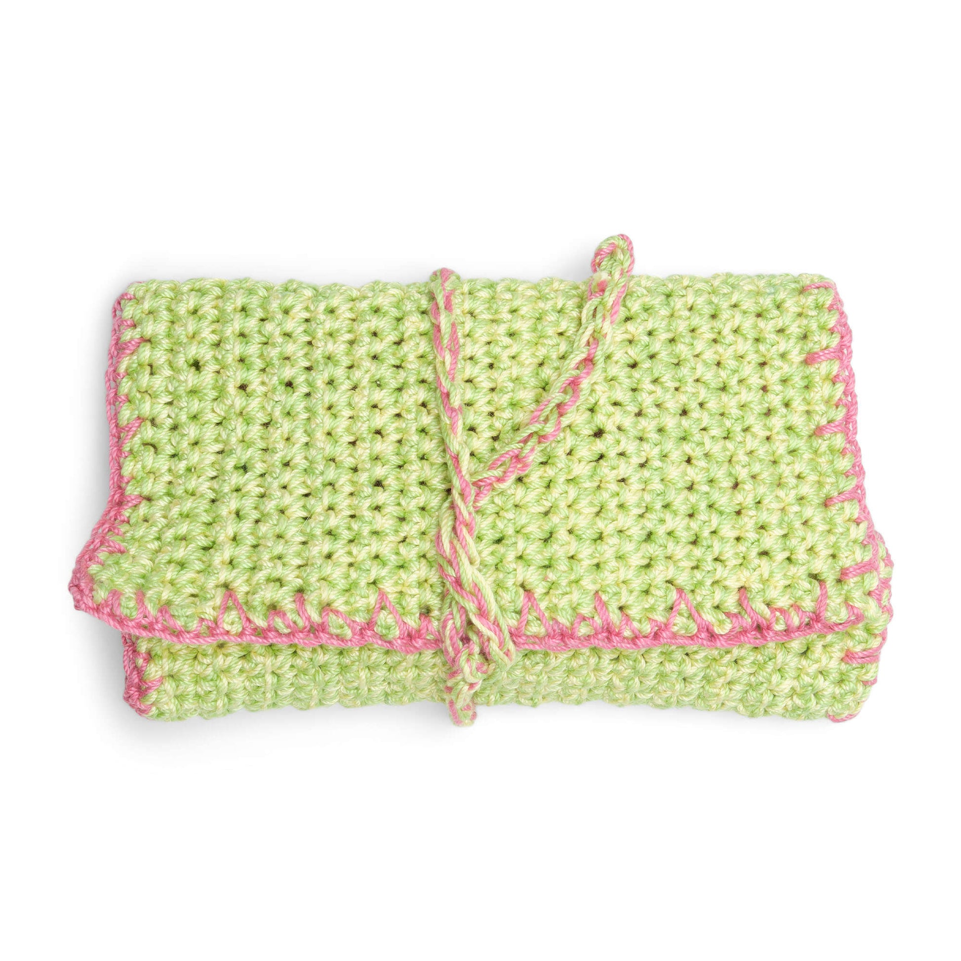 Free Aunt Lydia Twist N Lock Small Case Crochet Pattern