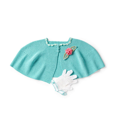 Aunt Lydia's Rockabilly Crochet Capelet M