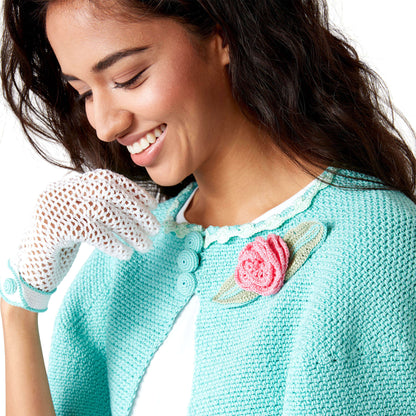 Aunt Lydia's Rockabilly Crochet Capelet M