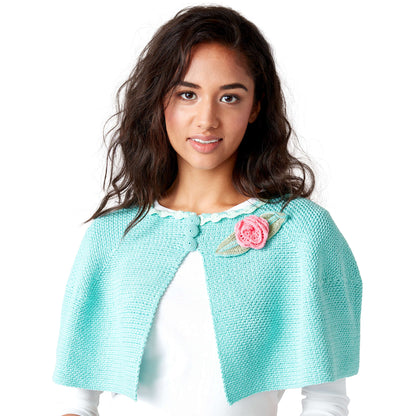 Aunt Lydia's Rockabilly Crochet Capelet M