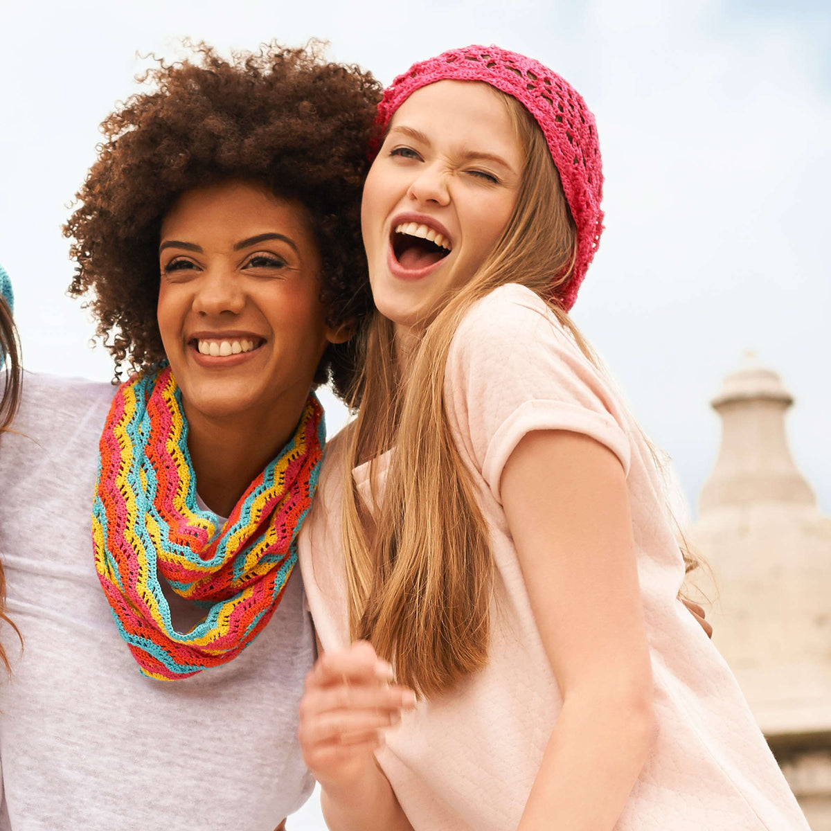 Crochet Cowl made in Aunt Lydia's Classic Crochet Thread yarn