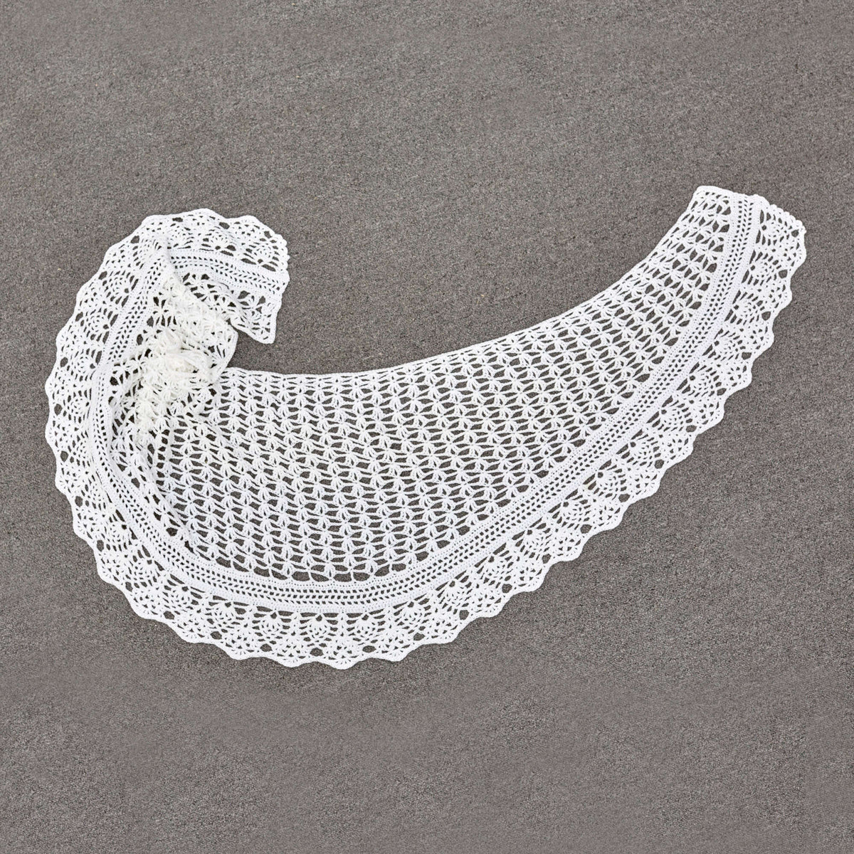 Crochet Shawl made in Aunt Lydia's Fashion Crochet Thread yarn