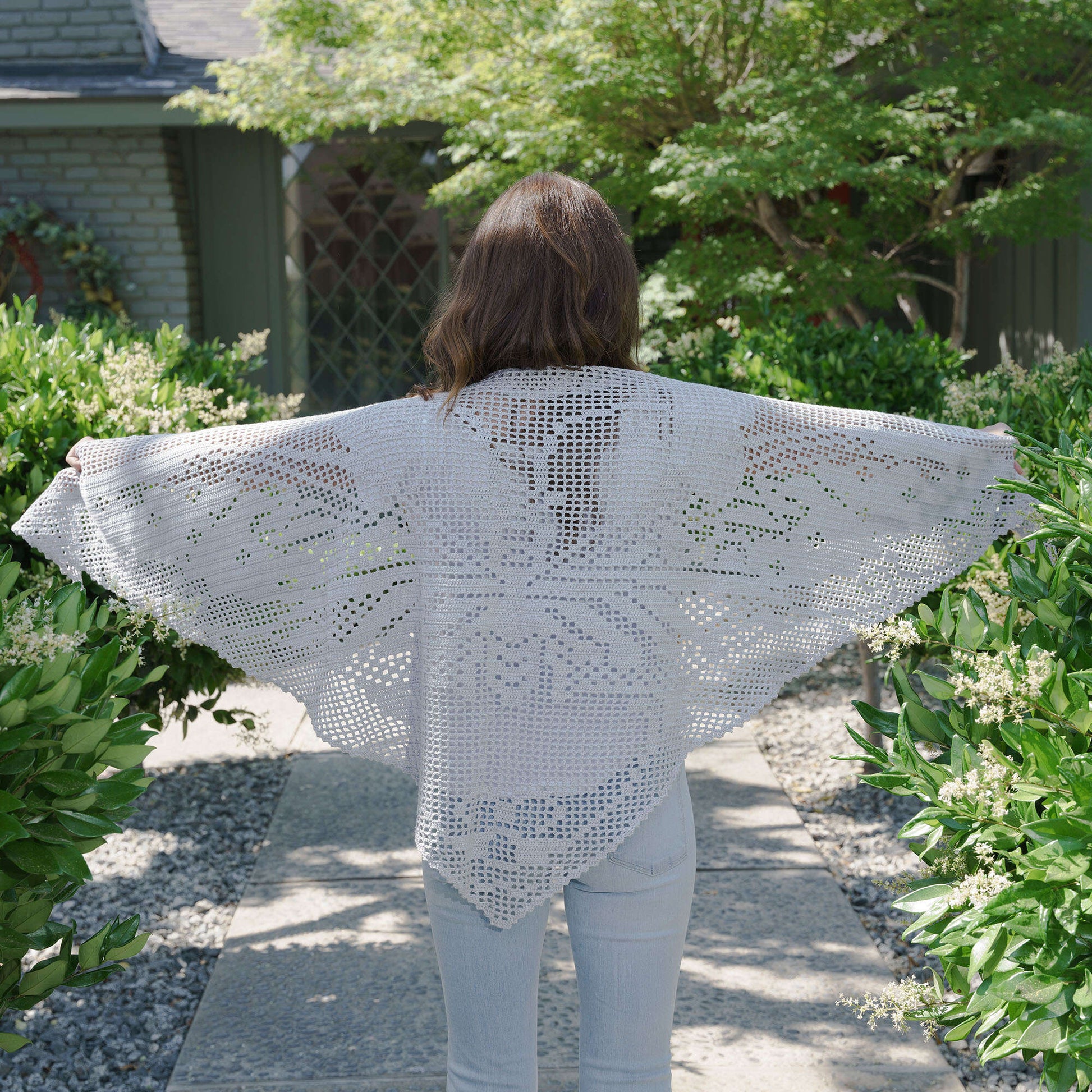Free Aunt Lydia's Crochet Butterfly Shawl Pattern