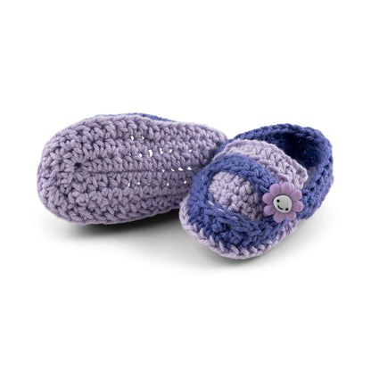 Aunt Lydia's Baby Loafers Crochet Version 1