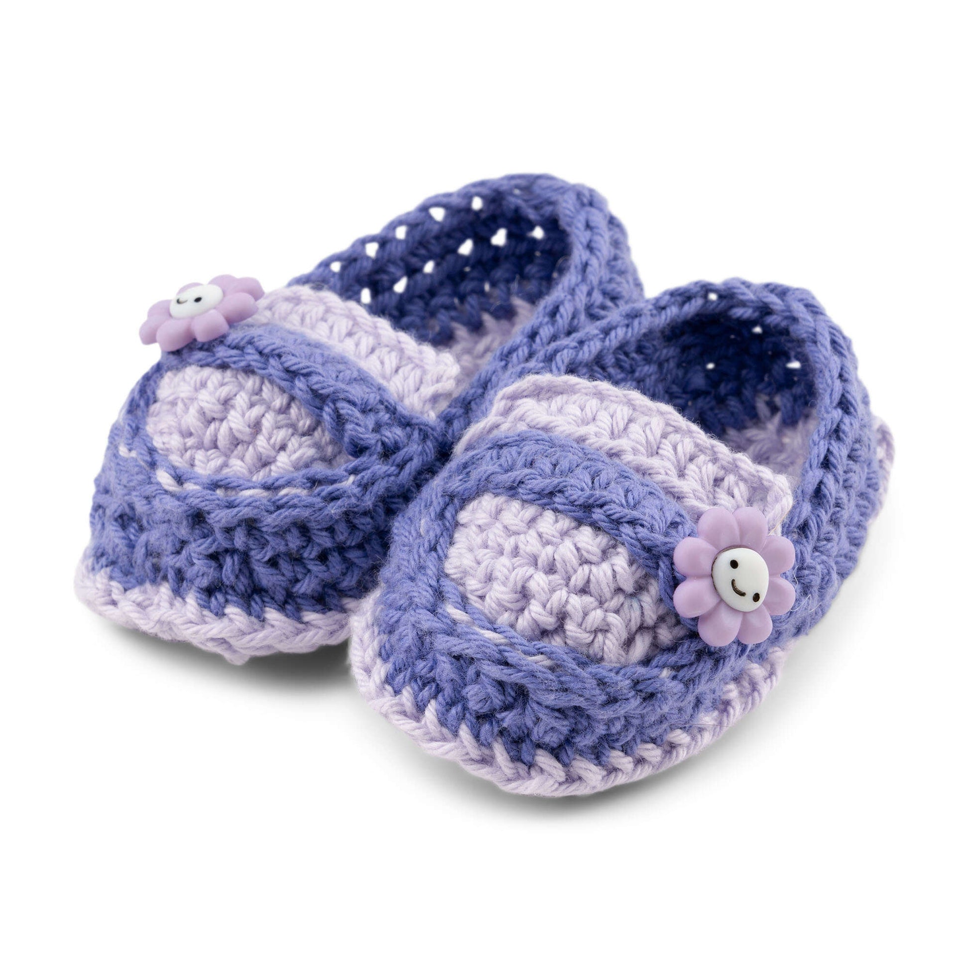 Free Aunt Lydia's Baby Loafers Crochet Pattern