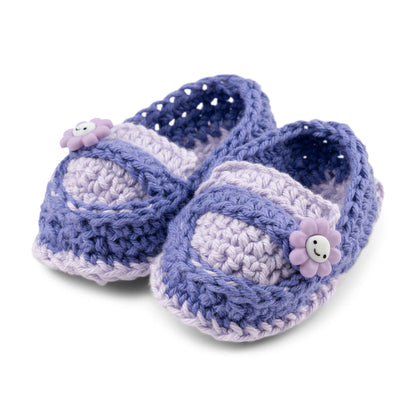 Aunt Lydia's Baby Loafers Crochet Version 1