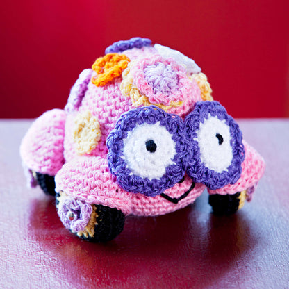Aunt Lydia's Love Bug Amigurumi Crochet Crochet Toy made in Aunt Lydia's Classic Crochet Thread yarn